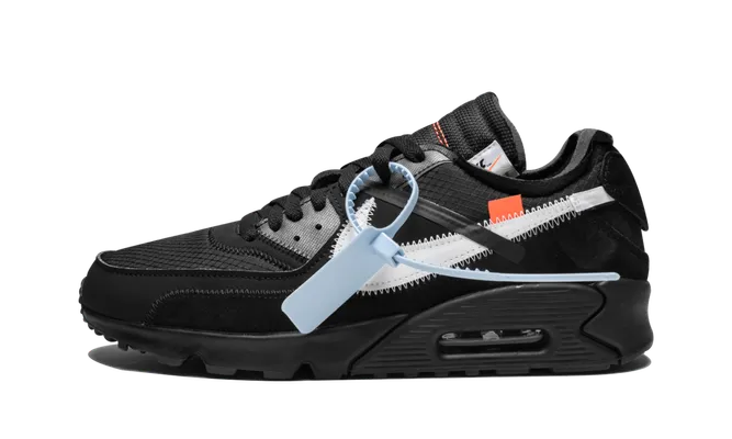 Кроссовки Nike The 10: Air Max 90 «Off-white - Black» черный