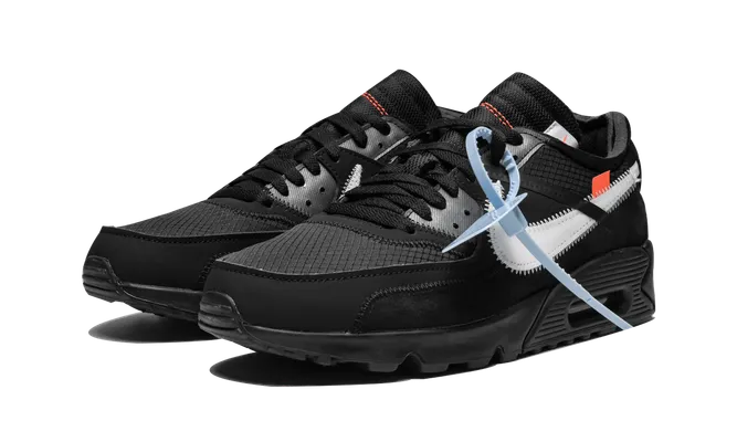 Кроссовки Nike The 10: Air Max 90 «Off-white - Black» черный