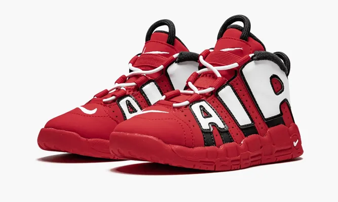 Для самых маленьких Nike Air More Qs TD Uptempo Kids красный