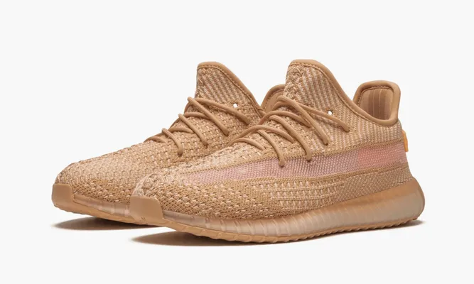 Для самых маленьких Yeezy Boost 350 V2 «Clay» Kids бежевый