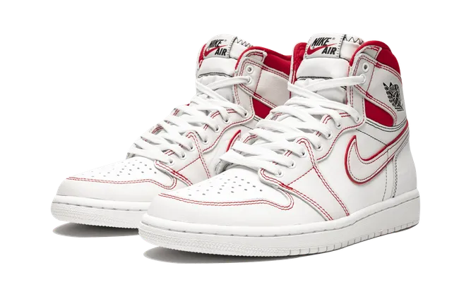 Кроссовки Air Jordan 1 High OG «Phantom» белый
