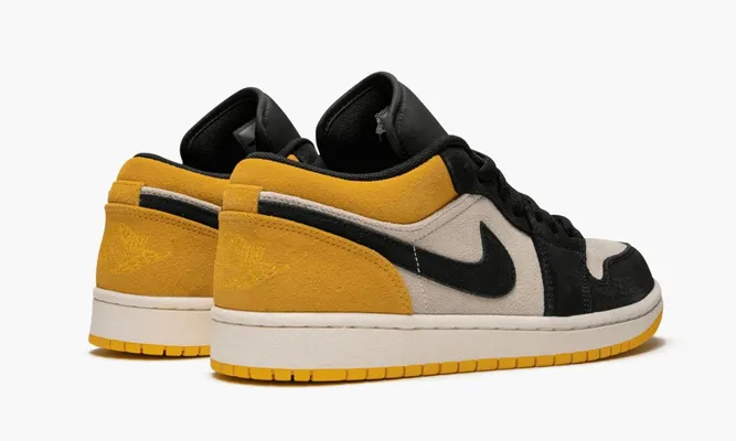 Кроссовки Air Jordan 1 Low «University Gold» желтый