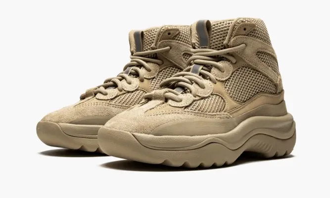 Кроссовки Yeezy Desert Boot «Rock» коричневый
