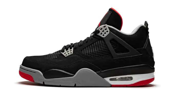 Кроссовки Air Jordan 4 «Bred» черный