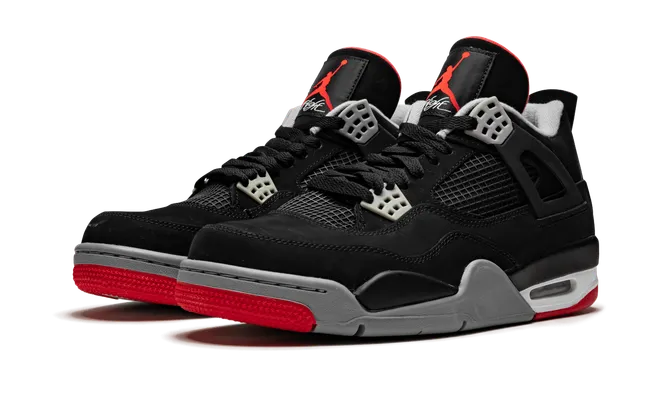 Кроссовки Air Jordan 4 «Bred» черный