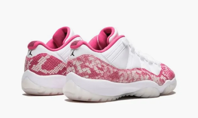 Для баскетбола Jordan 11 Retro WMNS «Pink Snakeskin» розовый