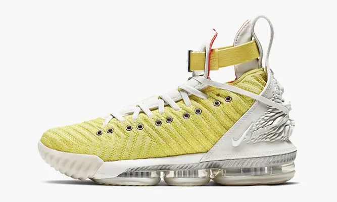 Для баскетбола Nike Lebron 16 «Harlem Fashion Row Harlem Stage» желтый