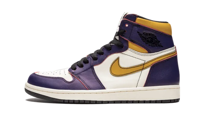 Кроссовки Air Jordan 1 Retro High OG «La To Chicago» желтый