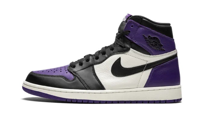 Кроссовки Air Jordan 1 Retro High OG «Court Purple» фиолетовый