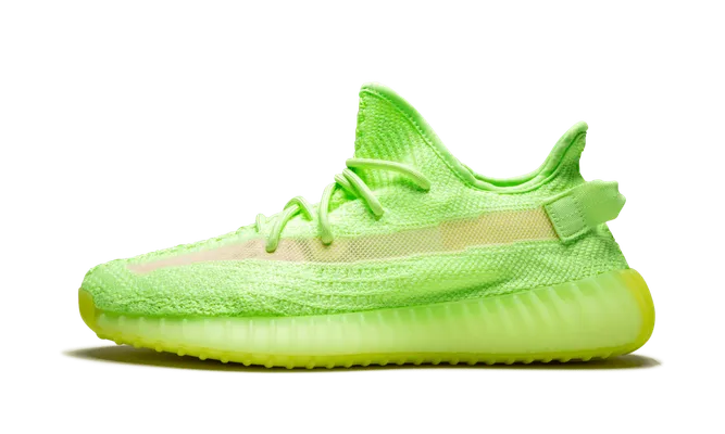 Кроссовки Yeezy Boost 350 V2 «Glow In The Dark» зеленый