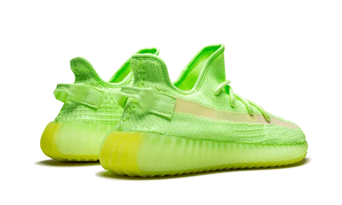 Кроссовки Yeezy Boost 350 V2 «Glow In The Dark» зеленый