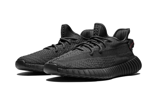 Кроссовки Yeezy Boost 350 V2 «Black - Static» черный