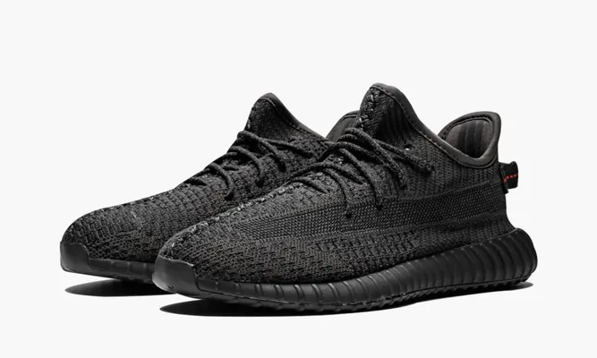 Для самых маленьких Yeezy Boost 350 V2 «Black» Kids черный