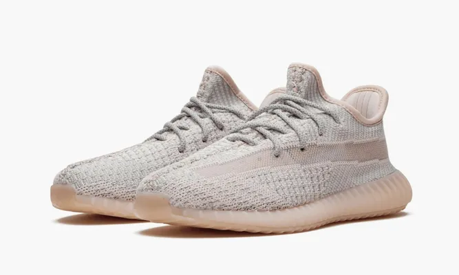 Для самых маленьких Yeezy Boost 350 V2 «Synth» Kids серый