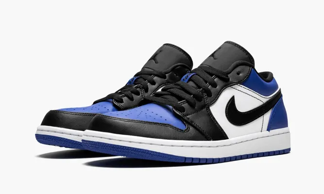 Кроссовки Air Jordan 1 Low «Royal Toe» синий