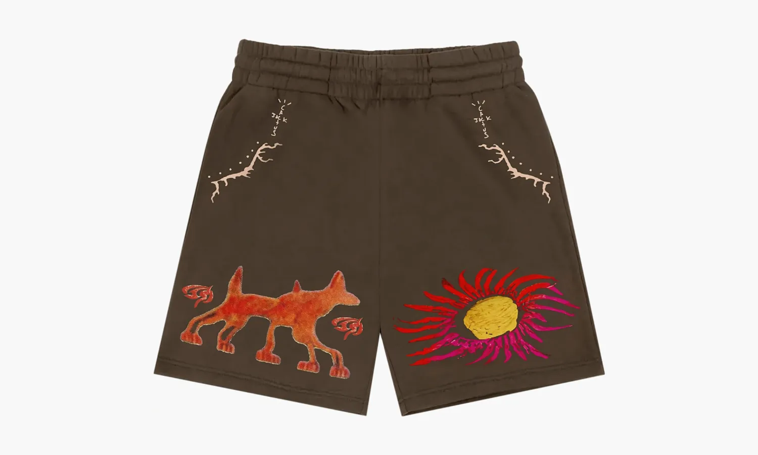 Travis Scott Sun Shorts «Brown»