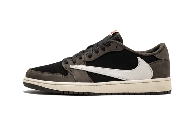 Кроссовки Air Jordan 1 Low «Travis Scott» коричневый