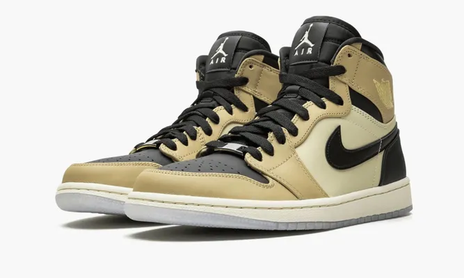 Кроссовки Air Jordan 1 Retro High WMNS «Black Mushroom» коричневый