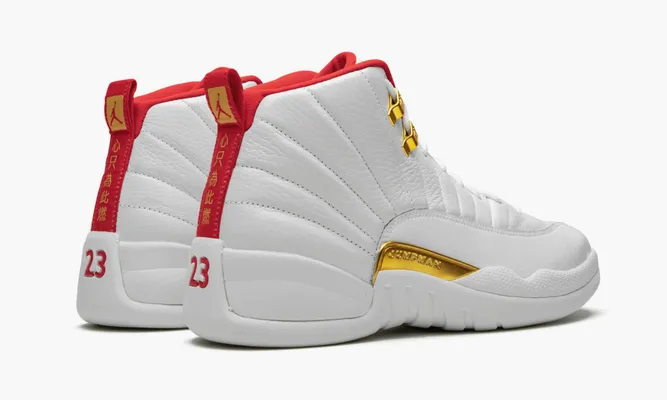 Кроссовки Air Jordan 12 Retro «Fiba 2019» белый