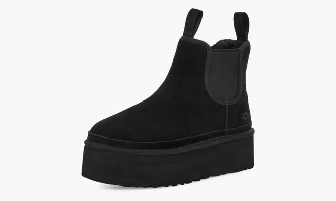 Обувь UGG Neumel Platform Chelsea WMNS «Black» черный