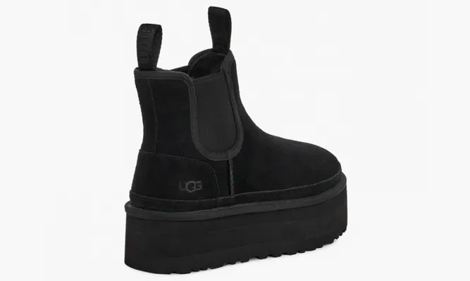 Обувь UGG Neumel Platform Chelsea WMNS «Black» черный