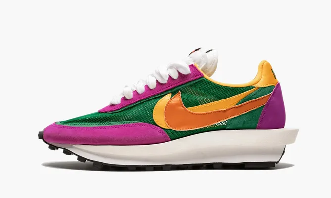 Кроссовки Nike Ld Waffle «Sacai Pine Green» разноцветный