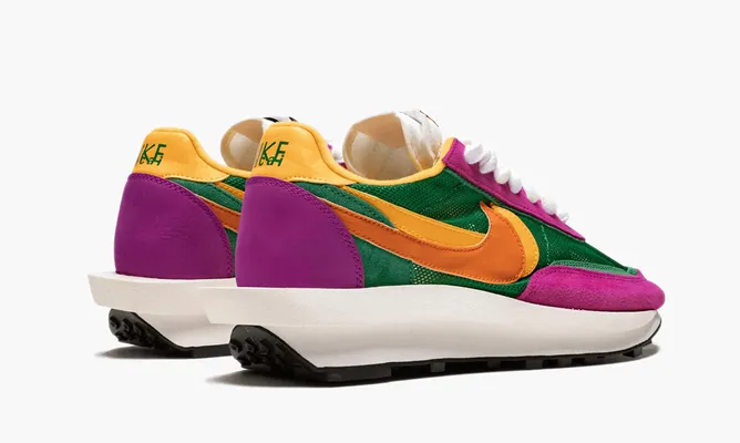 Кроссовки Nike Ld Waffle «Sacai Pine Green» разноцветный