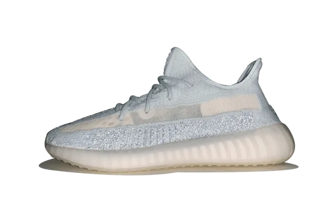 Кроссовки Yeezy Boost 350 V2 Reflective «Cloud White» lightBlue