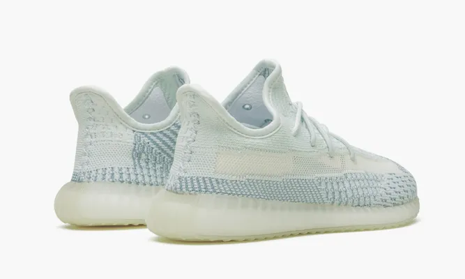 Для самых маленьких Yeezy Boost 350 V2 «Cloud White» Kids lightBlue