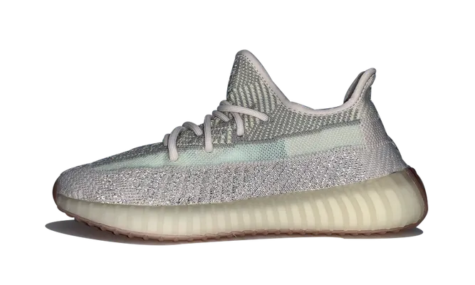 Кроссовки Yeezy Boost 350 V2 Reflective «Citrin» серый