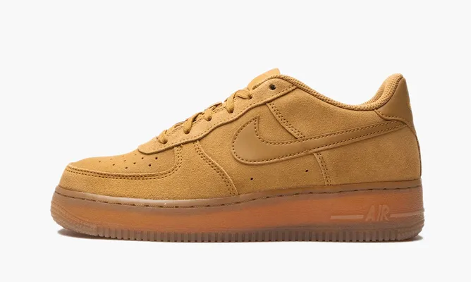 Кроссовки Nike Air Force 1 Low GS «Wheat 2019» коричневый