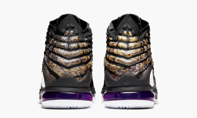 Для баскетбола Nike Lebron 17 «Lakers» черный