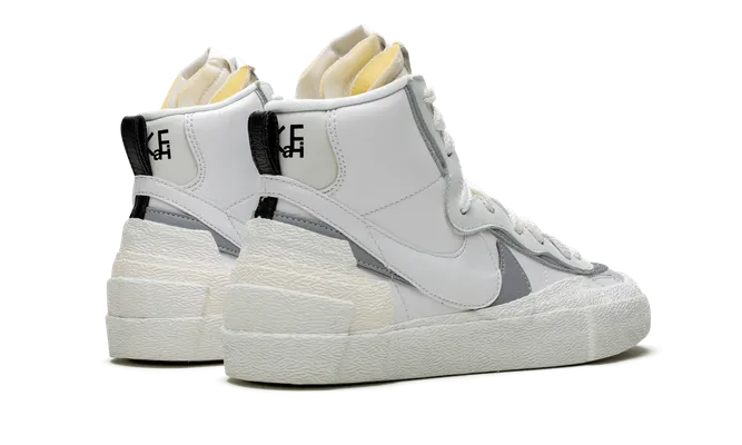 Кроссовки Nike Sacai Blazer Mid «Grey» белый