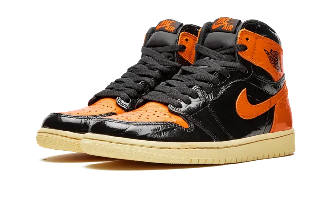Кроссовки Air Jordan 1 High OG «Shattered Backboard 3.0» оранжевый