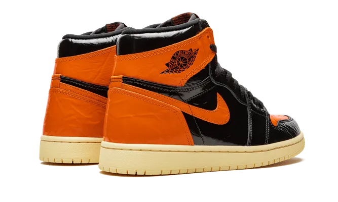 Кроссовки Air Jordan 1 High OG «Shattered Backboard 3.0» оранжевый