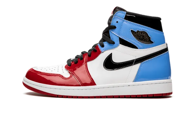 Кроссовки Air Jordan 1 Retro High «Les Twin - Fearless» синий