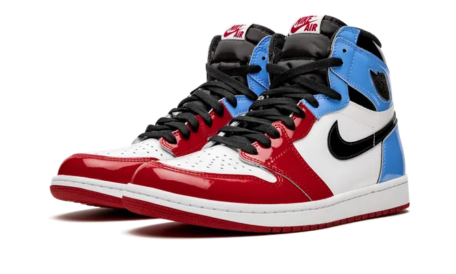 Кроссовки Air Jordan 1 Retro High «Les Twin - Fearless» синий