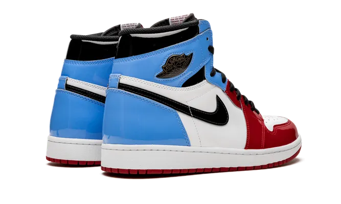 Кроссовки Air Jordan 1 Retro High «Les Twin - Fearless» синий
