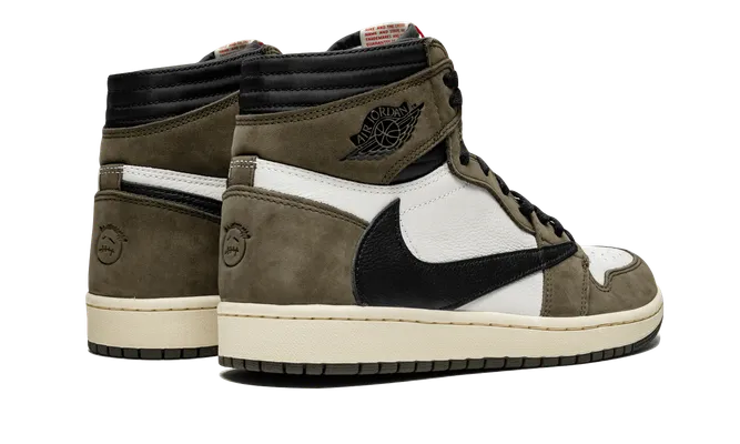 Кроссовки Air Jordan 1 High OG Ts SP «Travis Scott» коричневый