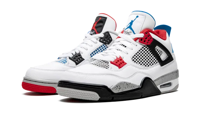 Кроссовки Air Jordan 4 «What The» белый