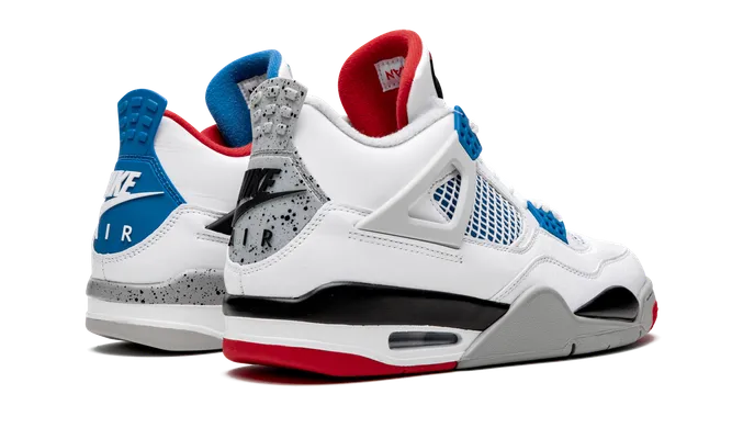 Кроссовки Air Jordan 4 «What The» белый