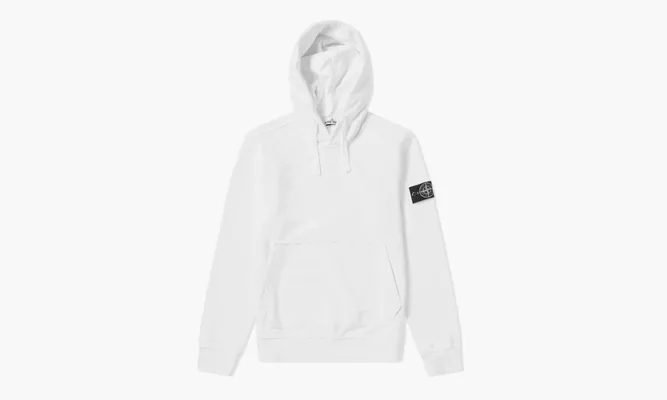 Одежда Stone Island Cotton Hoodie «White» белый