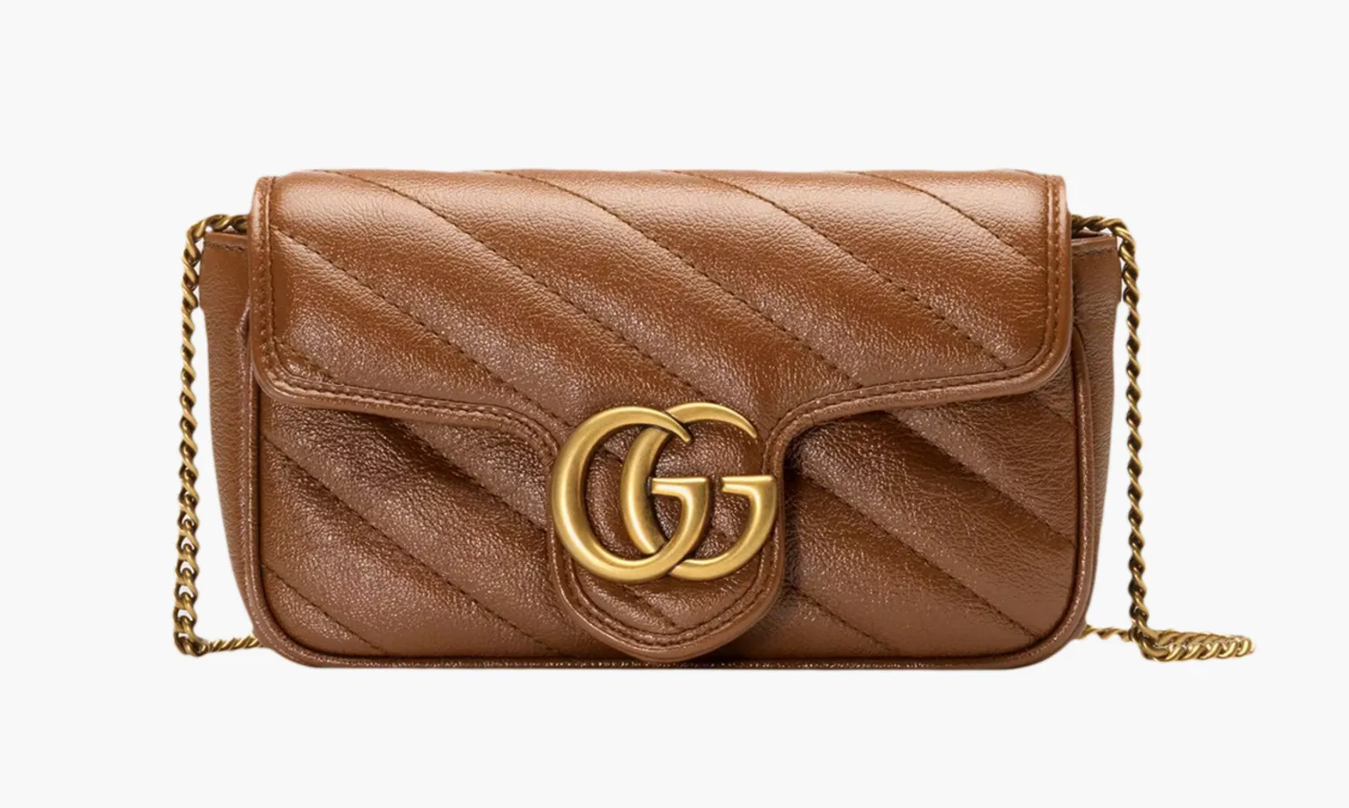 Gucci Gg Marmont Super Mini Bag «Brown»