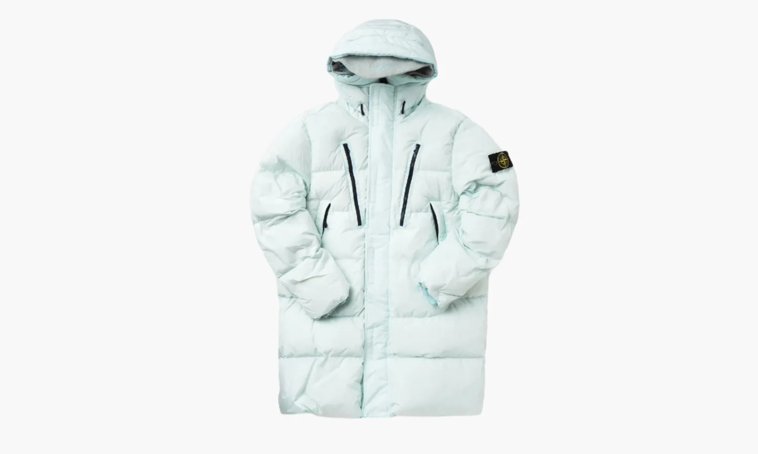 Stone Island Garment Dyed Crinkle Reps Ny Down Coat «Mint»