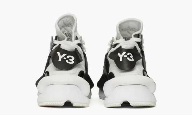Кроссовки Adidas Y-3 Kaiwa «Black White» черный