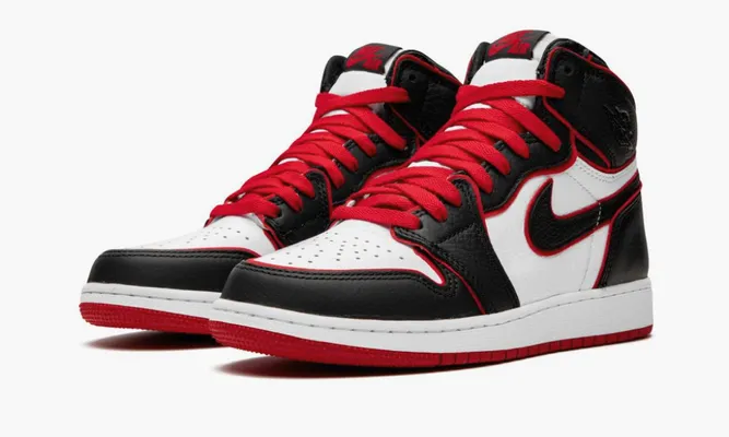 Кроссовки Air Jordan 1 Retro High GS «Bloodline» черный