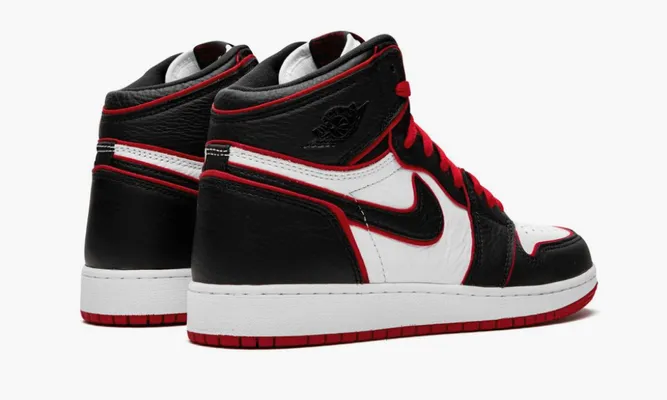 Кроссовки Air Jordan 1 Retro High GS «Bloodline» черный