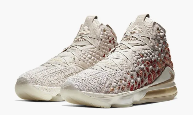 Для баскетбола Nike Lebron 17 «Harlem Fashion Row» бежевый