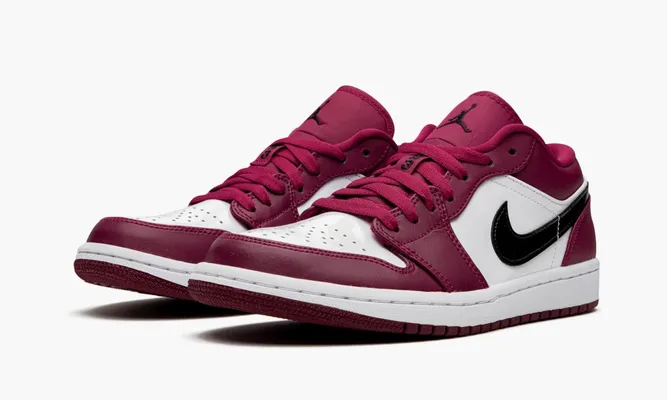Кроссовки Air Jordan 1 Low «Noble Red» красный