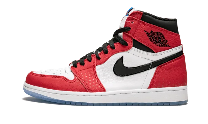 Кроссовки Air Jordan 1 High OG «Spider-man: Origin Story» красный